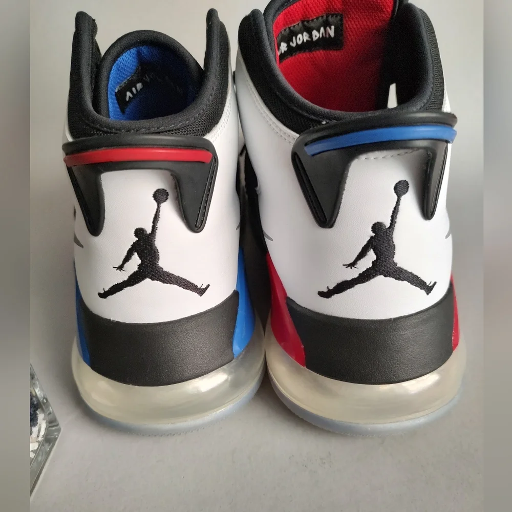 Jordan Mars 270 Top 3 Size 12  Rubber Black Red Blue White  Sneakers  Basketball